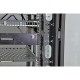 Боковой организатор кабеля с крышкой для шкафов CMS MGSE 42U, серый