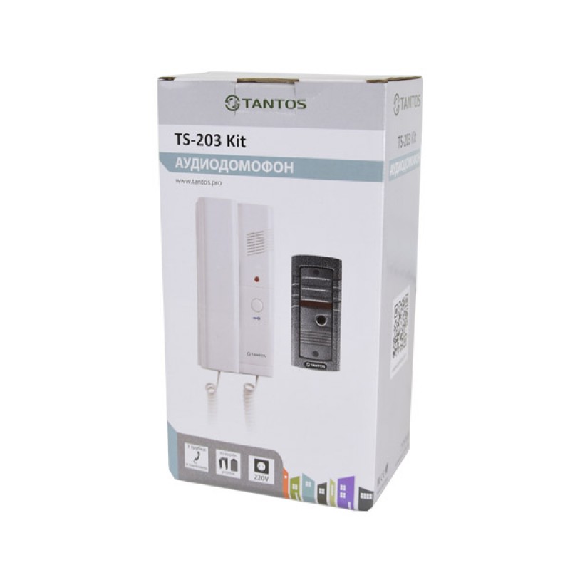 Комплект аудіодомофона Tantos TS-203Kit