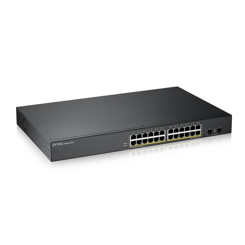 Смарт-управляемый коммутатор на 24 порта с PoE ZyXEL GS1900-24HPv2 (GS190024HPV2-EU0101F)