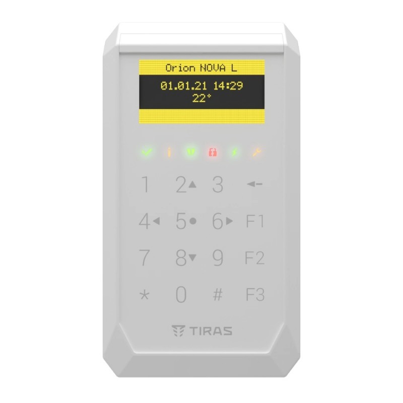 Клавіатура K-PAD OLED+ (white)