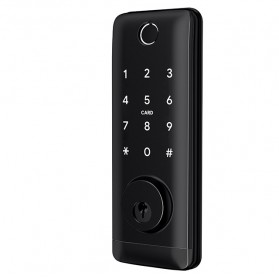 Розумний дверний біометричний замок SEVEN LOCK SL-7764BF black