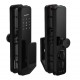 Розумний дверний біометричний замок SEVEN LOCK SL-7769BF black