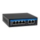 PoE комутатор 4 порти SEVEN P-7324