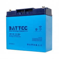 Акумуляторна батарея 12В/18Аг BATTEC