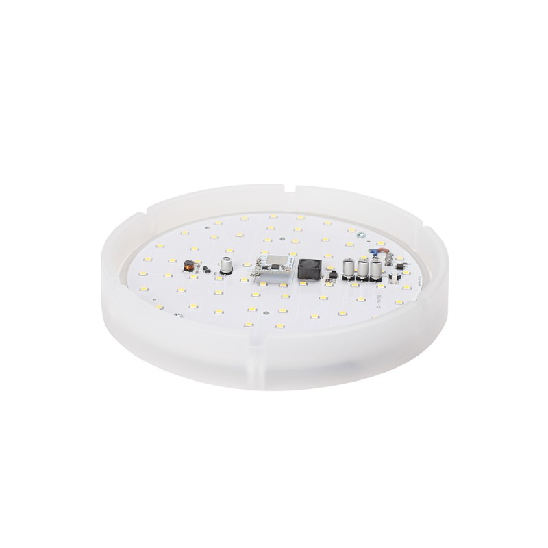 Світильник ERKA 1065D.i LED-P з датчиком руху 12 W 6000K круглий прозорий/прозорий Е27 IP 65