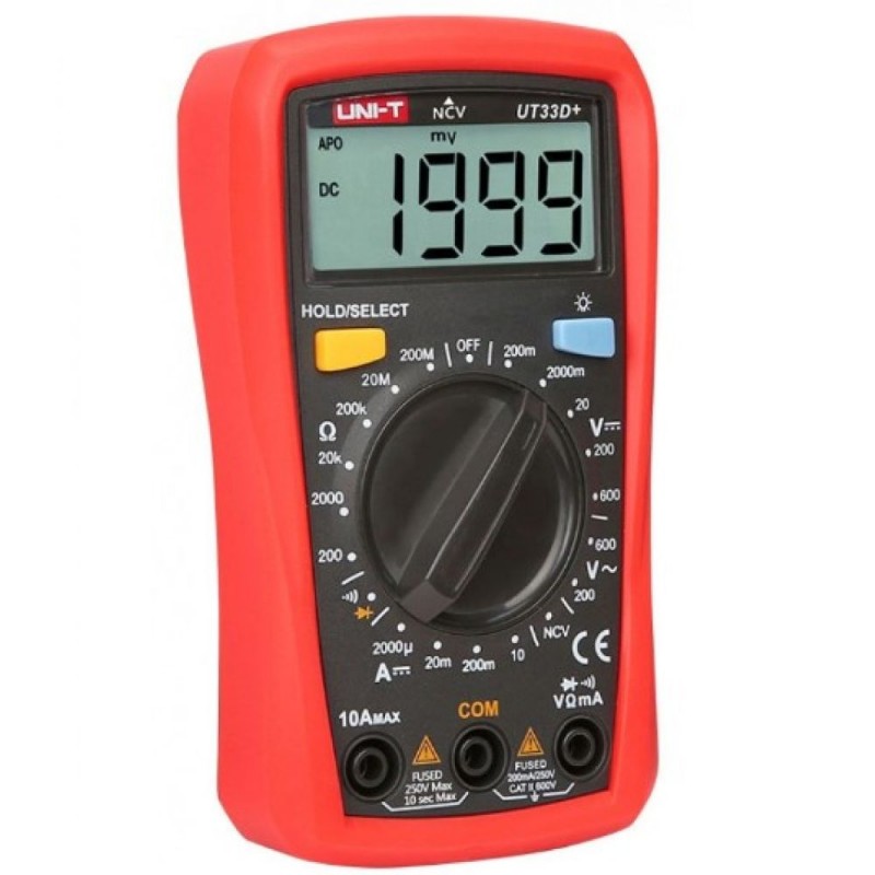 Цифровий мультиметр UNI-T UT-33D+