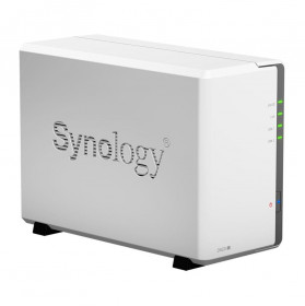 Система зберігання даних SYNOLOGY DS220J з 2 відсіками для дисків, 512MB RAM, настільне виконання