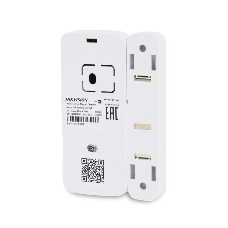 Бездротовий датчик відчинення Hikvision DS-PDMCS-EG2-WE AX PRO