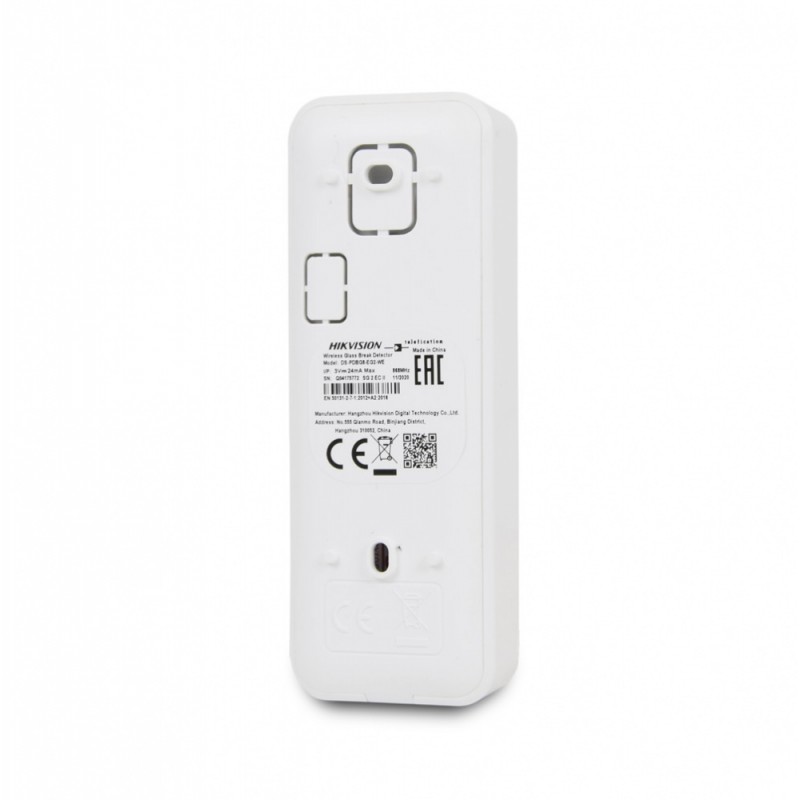 Бездротовий датчик розбиття скла Hikvision DS-PDBG8-EG2-WE AX PRO
