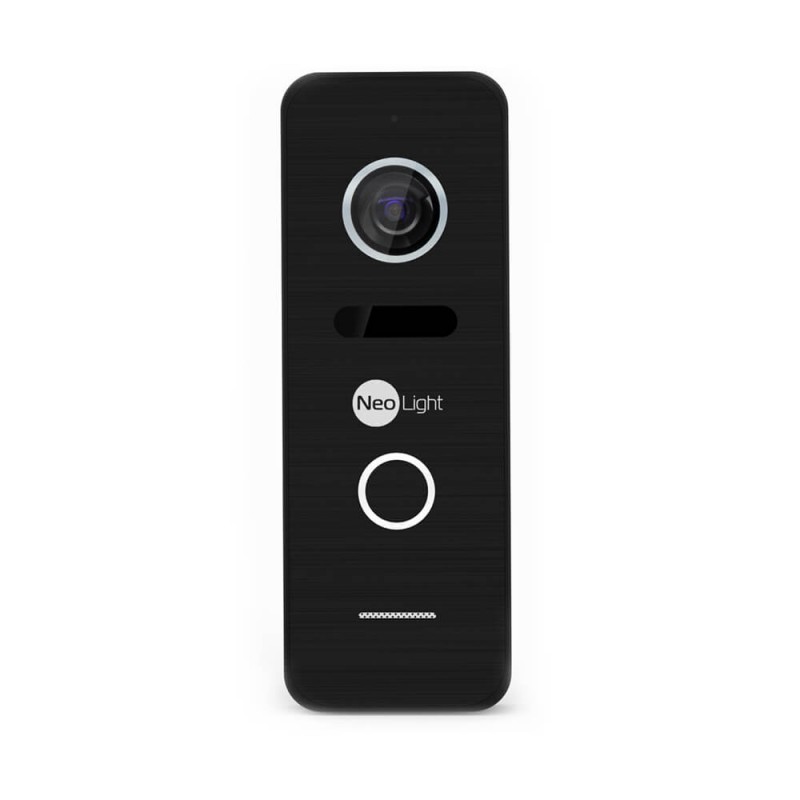 Комплект видеодомофона Neolight NeoKIT HD+ Black: видеодомофон 7