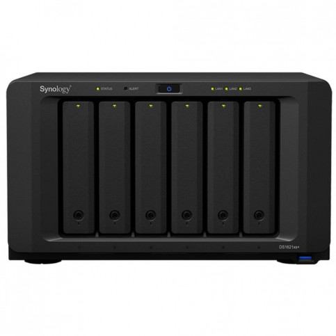 Система зберігання даних SYNOLOGY DS1621XS+ з 6 відсіками для дисків, 8GB RAM, настільне виконання