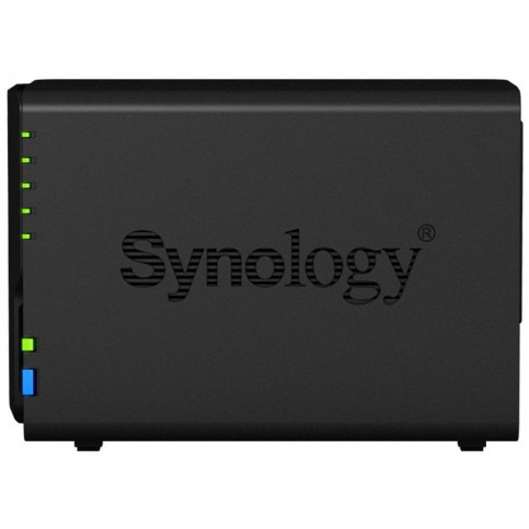 Система зберігання даних SYNOLOGY DS220+ з 2 відсіками для дисків, 2GB RAM, настільне виконання