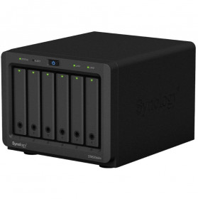 Система зберігання даних SYNOLOGY DS620SLIM з 6 відсіками для дисків, 2GB RAM, настільне виконання