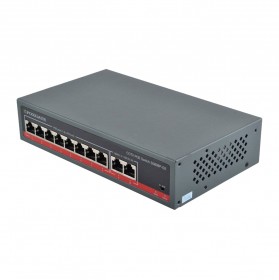 PoE-комутатор FoxGate S5808P-G2 CCTV гігабітний 8-портовий некерований