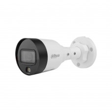 IP-відеокамера 2 Мп Dahua FullColor DH-IPC-HFW1239S1-LED (2.8 мм) з відеоаналітикою для системи відеоспостереження