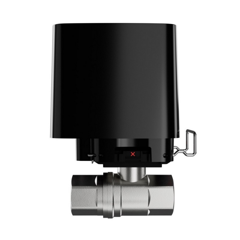 Комплект сигналізації та захисту від потопу Ajax StarterKit 2 Black + Ajax WaterStop 3/4" Black + у подарунок датчик затоплення Ajax LeaksProtect black