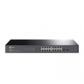 Комутатор TP-LINK TL-SG2218 16x1GE 2xSFP L2 Smart Switch 19" 1U