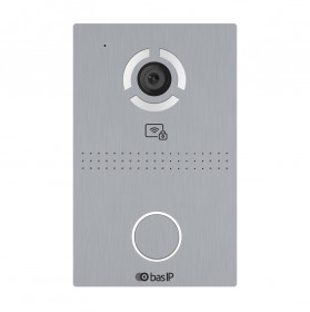 IP панель виклику Bas-IP AV-03BD silver зі зчитувачем UKEY для IP-домофонів