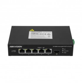 PoE-комутатор Hikvision DS-3T0306HP-E/HS 4-портовий некерований