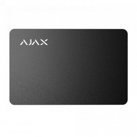 Захищена безконтактна картка Ajax Pass black (комплект 3 шт.) для клавіатури KeyPad Plus