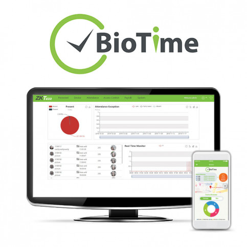 Ліцензія мобільного застосунку ZKTeco BioTime ZKBT-APP-P20