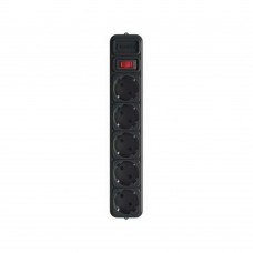 Мережевий фільтр Maxxter SPM5-G-10B, 3 м кабель, 5 розеток