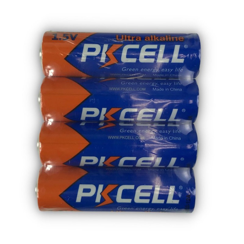Батарейка PKCELL Ultra Alkaline AA LR6 1.5V,4 шт/плівка