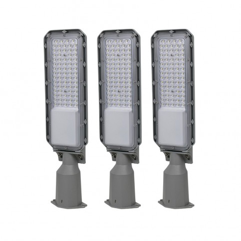 Комплект із 3-х світильників світлодіодних Lightwell LW-SMD-65K-30W SMD консольний 30W