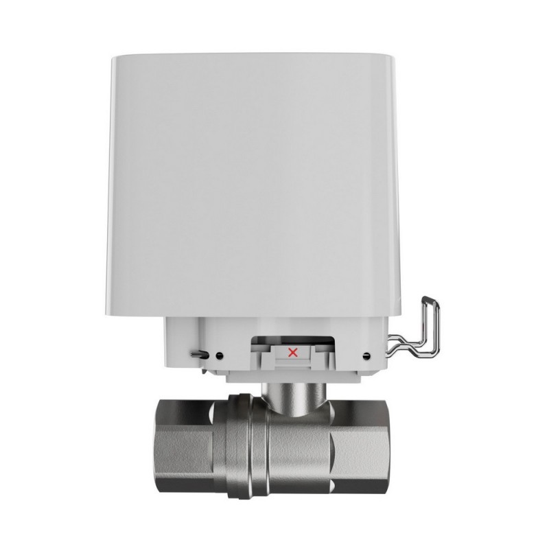 Комплект сигналізації та захисту від потопу Ajax StarterKit 2 white + Ajax WaterStop 1" white + у подарунок датчик затоплення Ajax LeaksProtect white