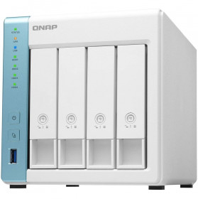 Система зберігання даних QNAP TS-431P3-4G з 4 відсіками для дисків, 4GB RAM, настільне виконання