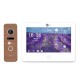 Комплект видеодомофона Neolight NeoKIT HD Pro Bronze: видеодомофон 7