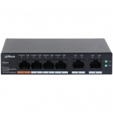 Некерований PoE-комутатор Dahua DH-CS4006-4ET-60 з 4 портами PoE