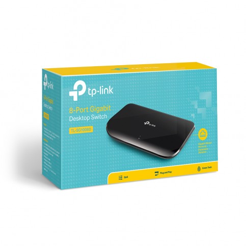 Комутатор TP-Link TL-SG1008D 8-портовий некерований