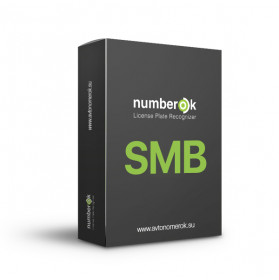 ПЗ для розпізнавання автономерів NumberOK SMB 4 канали All UA для керування СКУД