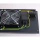 3-х вентиляторний блок в кришу для шаф MGSE 610 мм, чорний