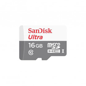 Карта пам'яті з адаптеором SanDisk MICRO SDHC 16GB UHS-I SDSQUNS-016G-GN3MA