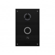 IP панель виклику Bas-IP AV-08FB black з розпізнаванням облич і зчитувачем UKEY