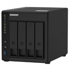 Система зберігання даних QNAP TS-451D2-2G з 4 відсіками для дисків, 2GB RAM, настільне виконання