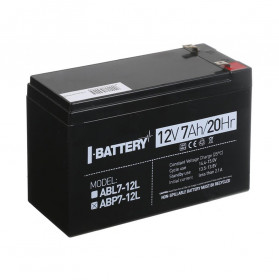 Акумулятор 12В 7А·год для ДБЖ I-Battery ABP7-12L