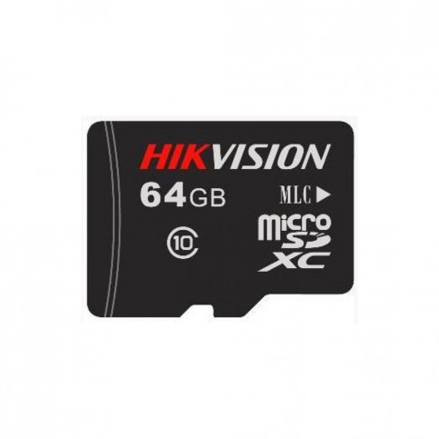 Карта пам'яті micro SDXC class 10 Hikvision HS-TF-P1/64G