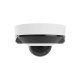 IP-відеокамера Ajax DomeCam Mini (5 Мп/4 мм) white, дротова з роздільною здатністю 5 Мп і кутом огляду до 85°