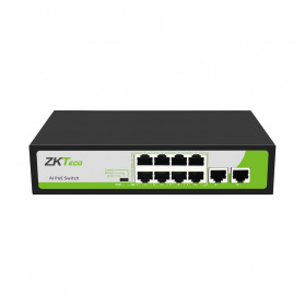 PoE-комутатор ZKTeco ZK-PoE82N-120W з 8 портами PoE