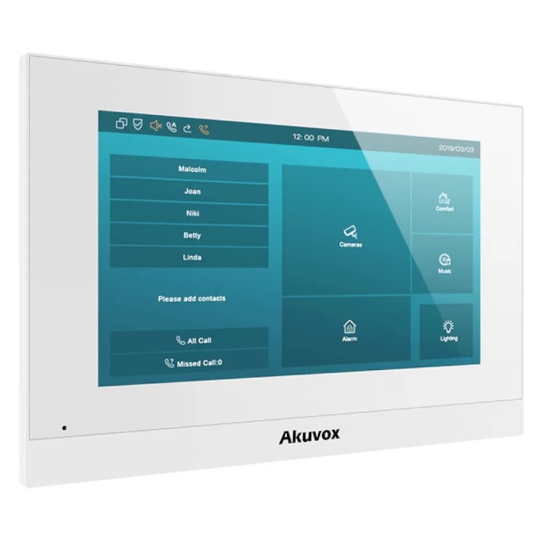 IP-відеодомофон 7" Akuvox C313N white