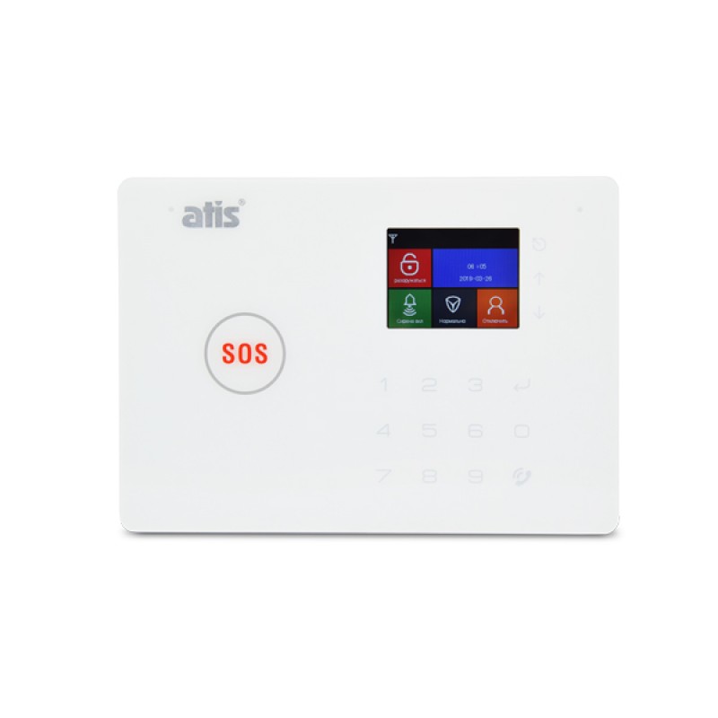 Комплект беспроводной GSM и Wi-Fi сигнализации ATIS Kit GSM+WiFi 130 со встроенной клавиатурой