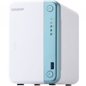 Система зберігання даних QNAP TS-251D-4G з 2 відсіками для дисків, 4GB RAM, настільне виконання