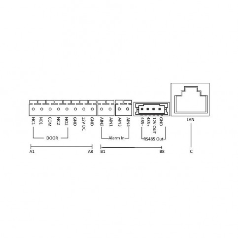 IP-відеопанель 2 Мп Hikvision DS-KD8003-IME1/NS для IP-домофонів