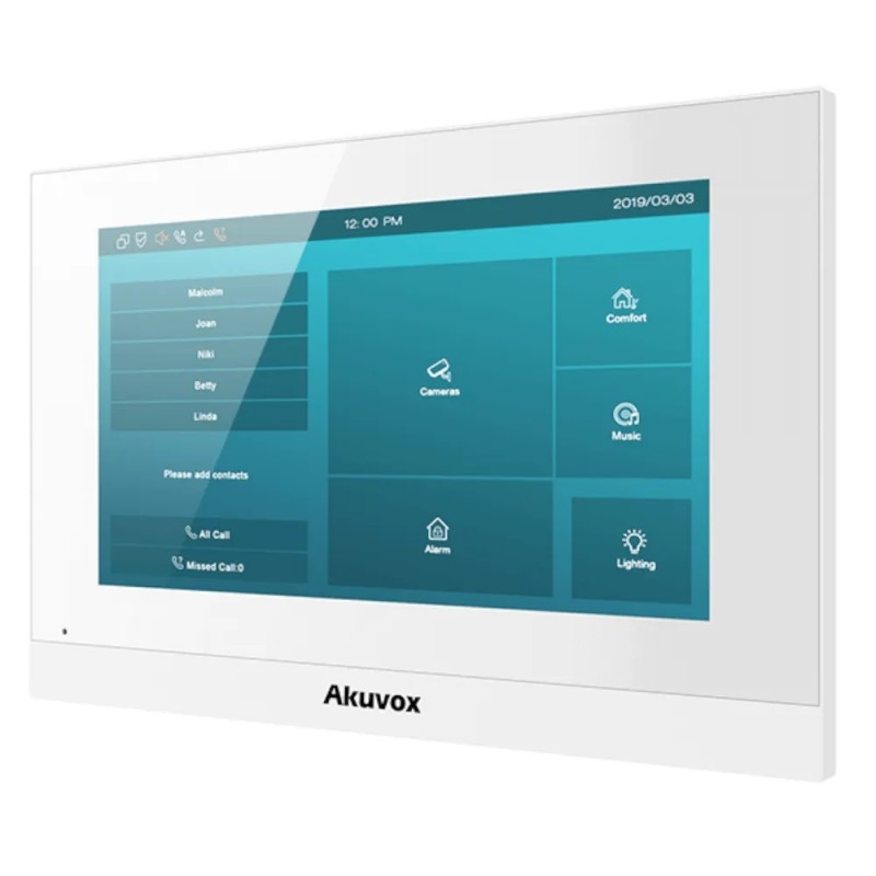 IP-відеодомофон 7" Akuvox C313N white