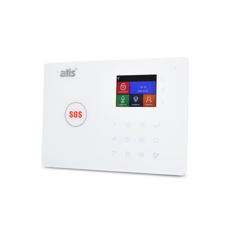 Комплект беспроводной GSM и Wi-Fi сигнализации ATIS Kit GSM+WiFi 130 со встроенной клавиатурой