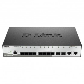 Комутатор D-Link DGS-1210-12TS/ME 10xSFP(1G), 2x1GE керований