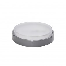 Світильник ERKA 1065 LED-S 12 W 4200К круглий сірий/прозорий IP 65
